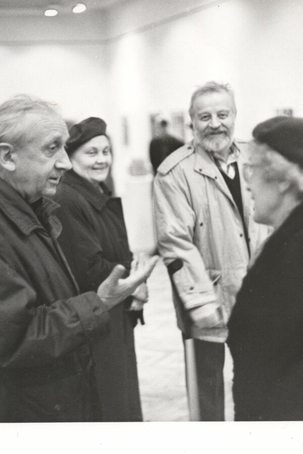 zleva: Dalibor Chatrný, manželé Krejčiříkovi, Bronislava Gabrielová